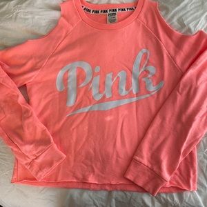 pink brand sweatshirt